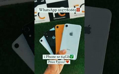 i Phone xr⁶⁴gb ll price rs3500/-❤️ll #shortsvideo iPhone xr