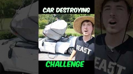 Cars destroying challenge by MrBeast 