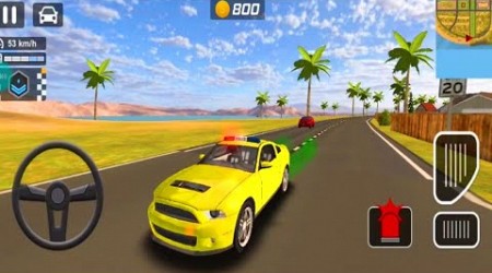 لعبة قيادة سيارة الشرطة لعبة محاكاة سيارة أندرويد أفضل ألعاب السيارات 208
