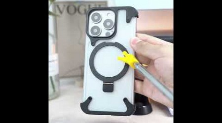 What a neat phone case, mag-safe supported, free your hands when you make video call