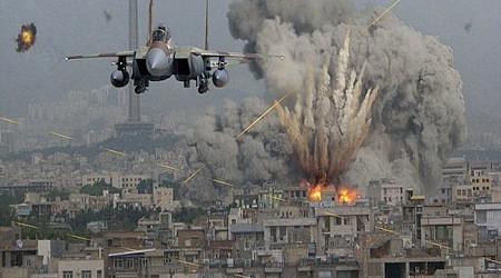 استشهاد عشرات الفلسطينيين في غارات مكثفة للطيران الإسرائيلي على غزة 