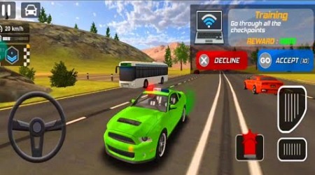 لعبة قيادة سيارة الشرطة لعبة محاكاة سيارة أندرويد أفضل ألعاب السيارات 206