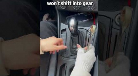 Automatic car cannot shift gears，what to do？#driving #skills #tips #knowledge #fpy