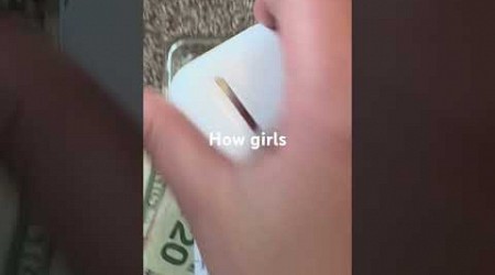 ￼ How boys pack their phone cases vs Girls