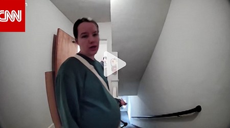 فيديو انتشر بشكل كبير.. كاميرا مراقبة تظهر ما تفعله امرأة يوميا أمام باب منزل جيرانها