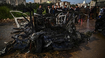 3 قتلى في قصف إسرائيلي على سيارة في جنين بحسب السلطة الفلسطينية