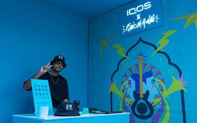 تعاون بين iqos والفنان المغربي فيصل عدلي