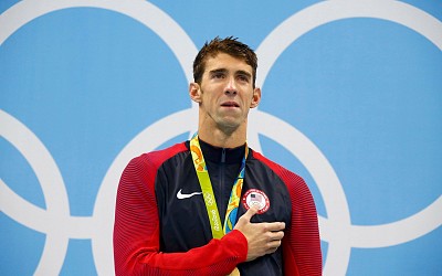 الرياضيون الأكثر تتويجا بالميداليات في تاريخ الأولمبياد