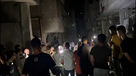 غارة إسرائيلية تستهدف منزلا بحي الدرج وسط مدينة غزة