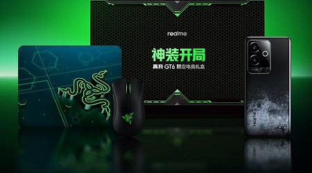 إطلاق حزمة ألعاب Realme GT 6 Limited Edition مع فارة ولوحة Razer في الصين