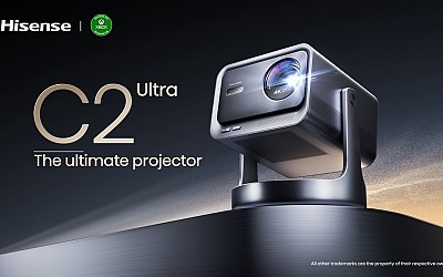 إطلاق Hisense C2 Ultra: جهاز عرض ليزر 4K، 240 هرتز، و3000 لومن بشهادة IMAX و”Designed for Xbox”