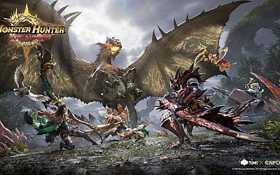 إطلاق لعبة Monster Hunter Outlanders على اندرويد وiOS