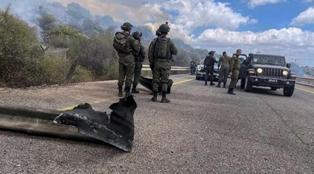 بالفيديو.. الجيش الإسرائيلي يهاجم مواقع حدودية بين لبنان وسوريا