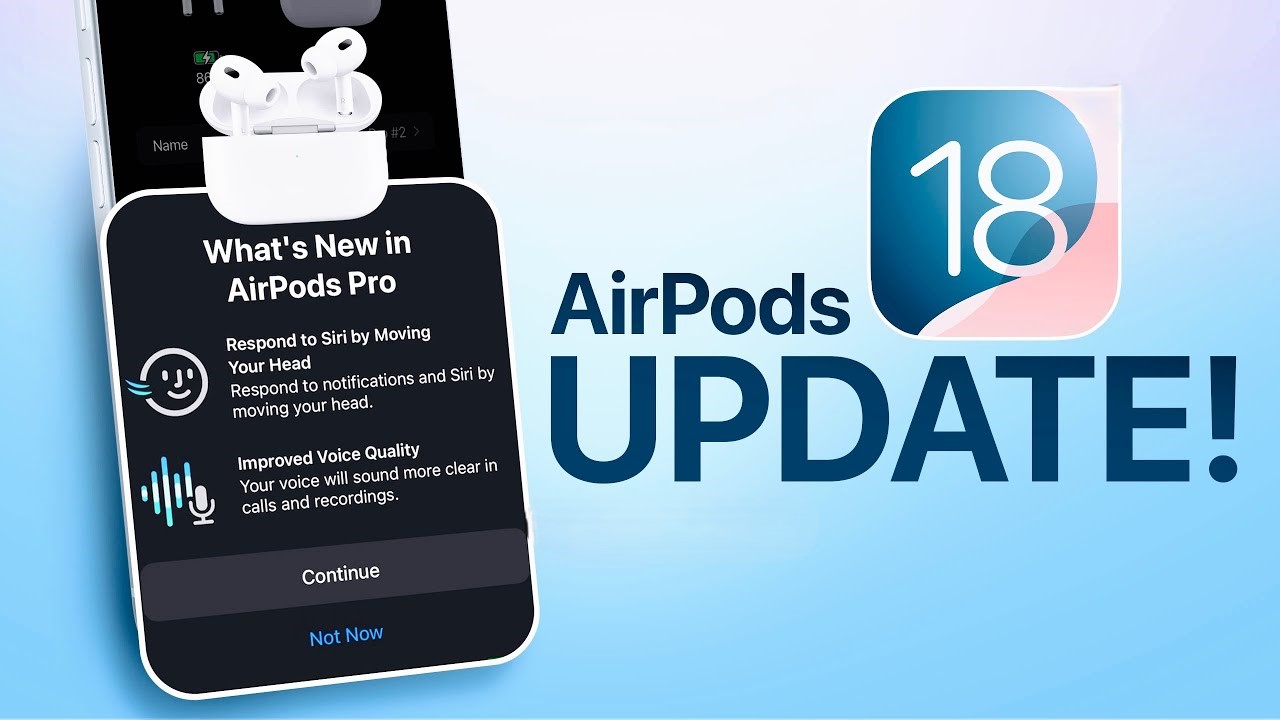 سماعات AirPods أصبحت أفضل بفضل تحديث iOS 18، تعرف على ميزاتها الجديدة