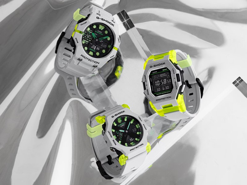 Casio تكشف عن مجموعة Virtual Mix بتصميم G-Shock ولمسات نيون مميزة